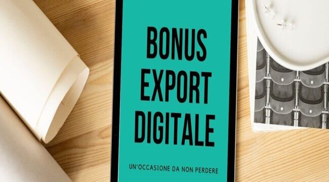 <strong>Bonus Export Digitale</strong>