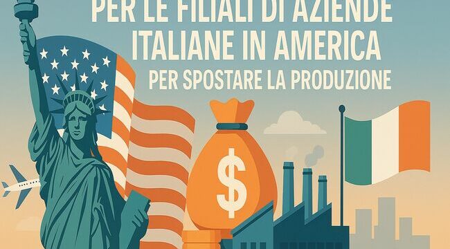 Portare la produzione negli Stati Uniti: il prestito agevolato SBA 7(a) per le aziende italiane