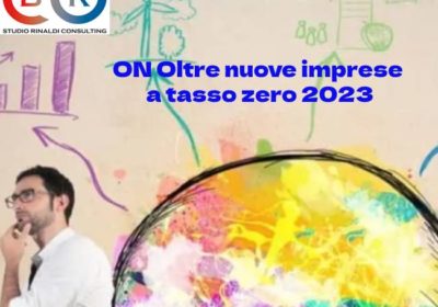 <strong>ON Oltre nuove imprese a tasso zero 2023</strong>